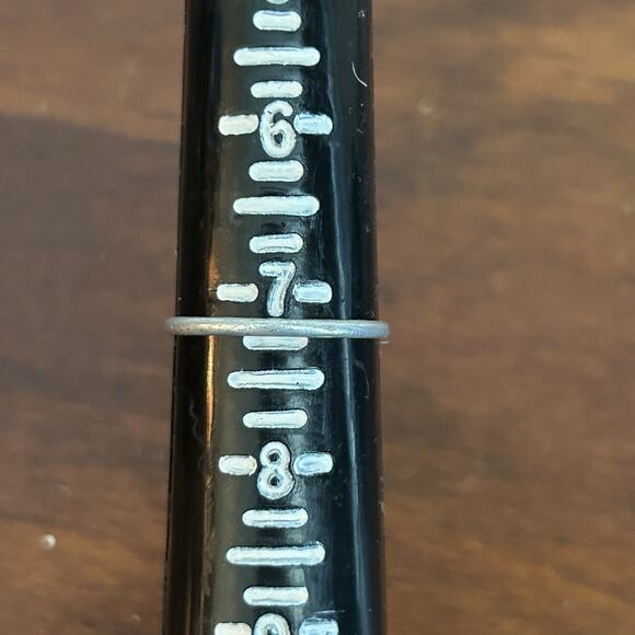 Lot Of 5 Vintage April Birthstone Rings Sizes 7 & 8.5 Silver And Gold Tone - Picture 11 of 16